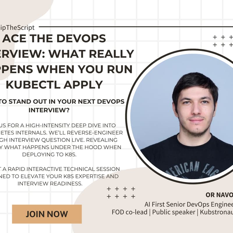 Cover Image for Ace the DevOps Interview: What Really Happens When You Run `kubectl apply`