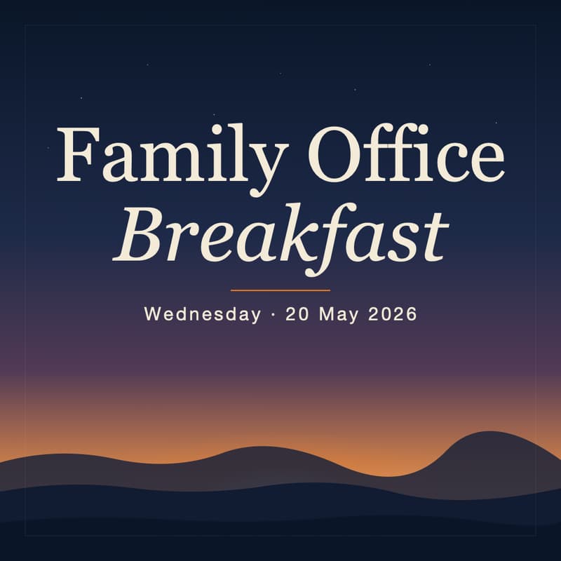 Cover Image for Family Office Breakfast at the RoseWood