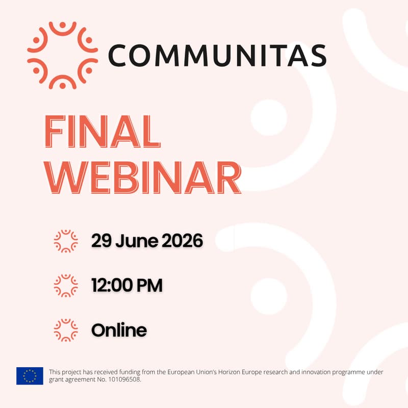 Cover Image for COMMUNITAS Final Webinar: Energy Communities in Practice