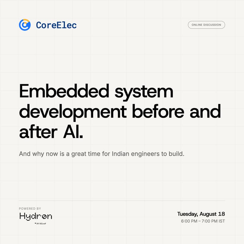 Cover Image for Embedded system development before and after AI