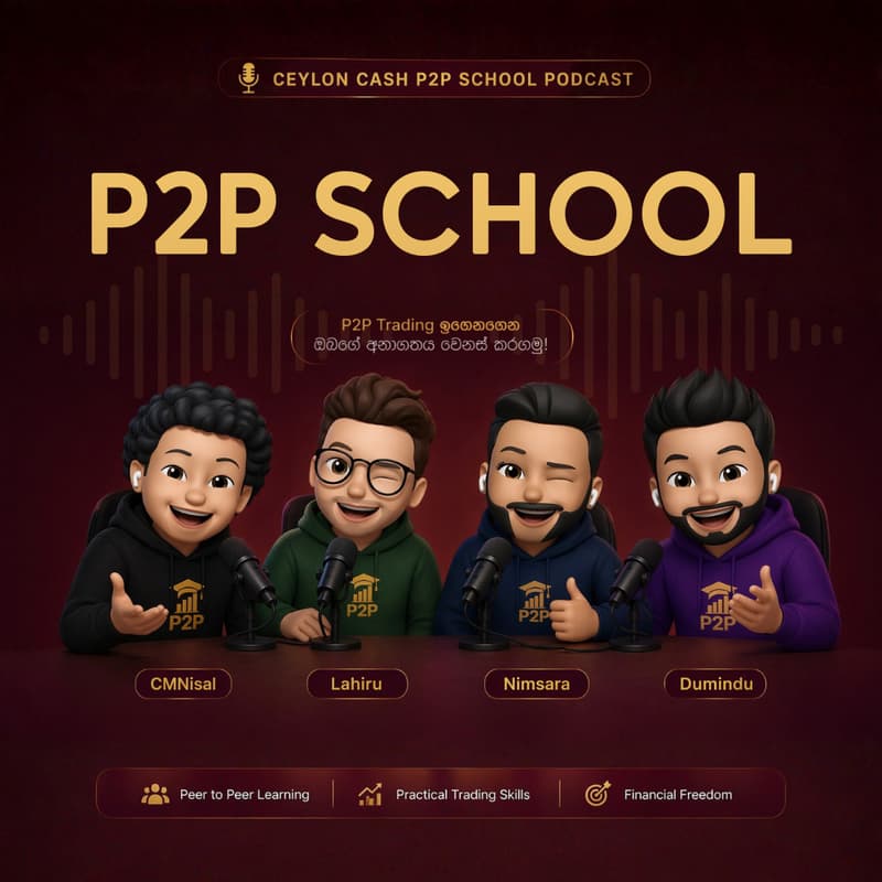 Cover Image for Pre-Save l P2P School Podcast | Crypto කතා S02 EP22
