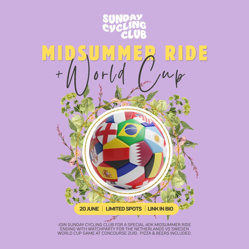 Cover Image for SCC Midsummer Ride & World Cup Watchparty x Concourse