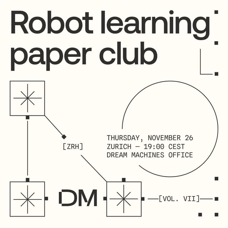 Cover Image for Robot Learning Paper Club - The World Model edition.
