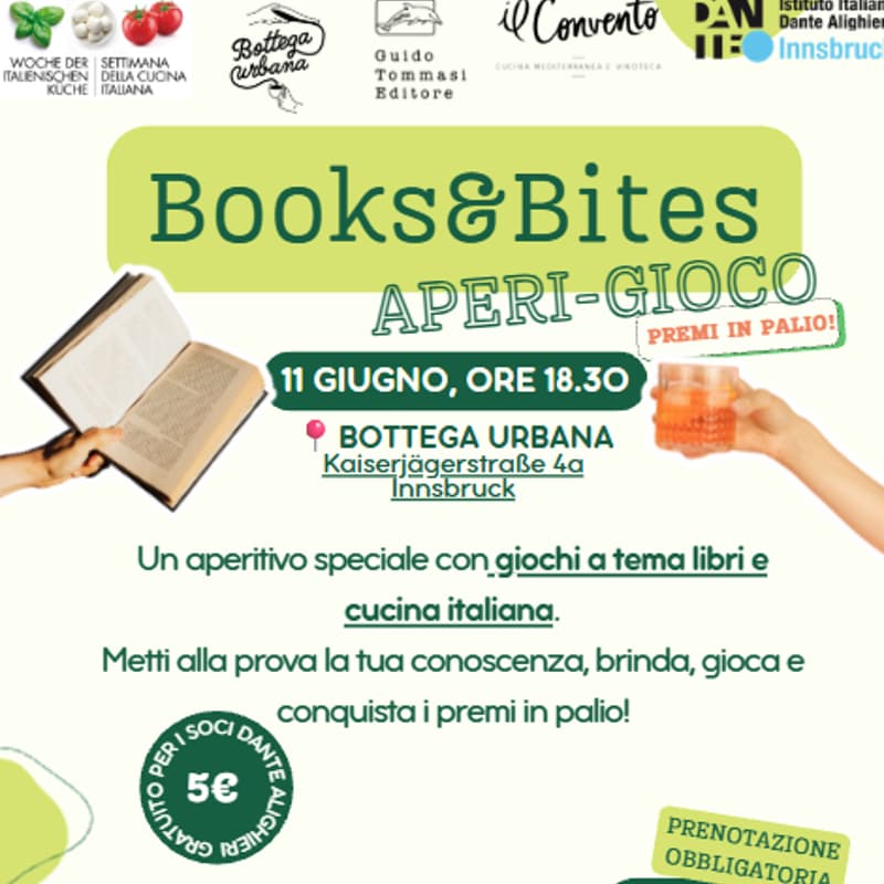 Cover Image for BOOKS&BITES - Aperigioco