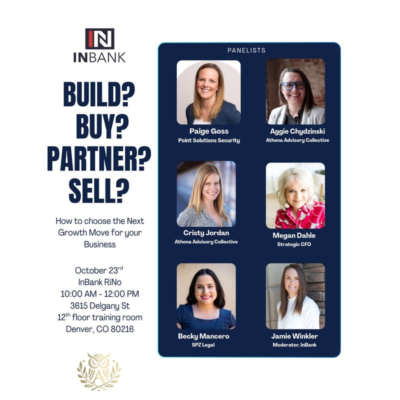 Cover Image for BUILD? BUY? PARTNER? SELL?: How to Choose the Next Growth Move for Your Business.
