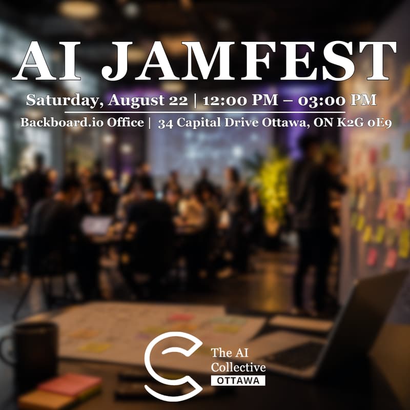 Cover Image for AI JamFest at Backboard.io | Saturday Build Session (w/ The AI Collective)
