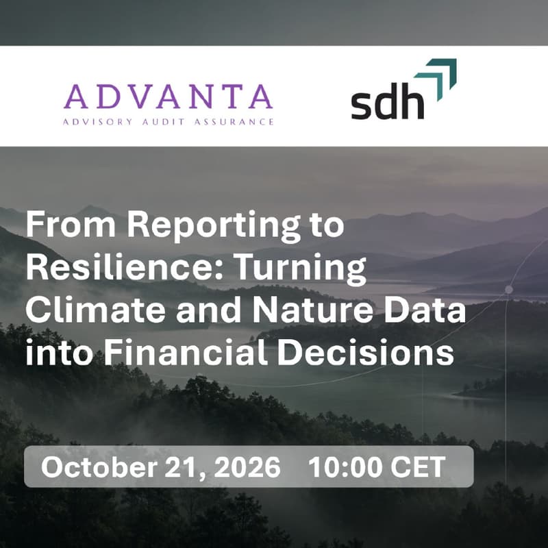 Cover Image for From Reporting to Resilience: Turning Climate and Nature Data into Financial Decisions