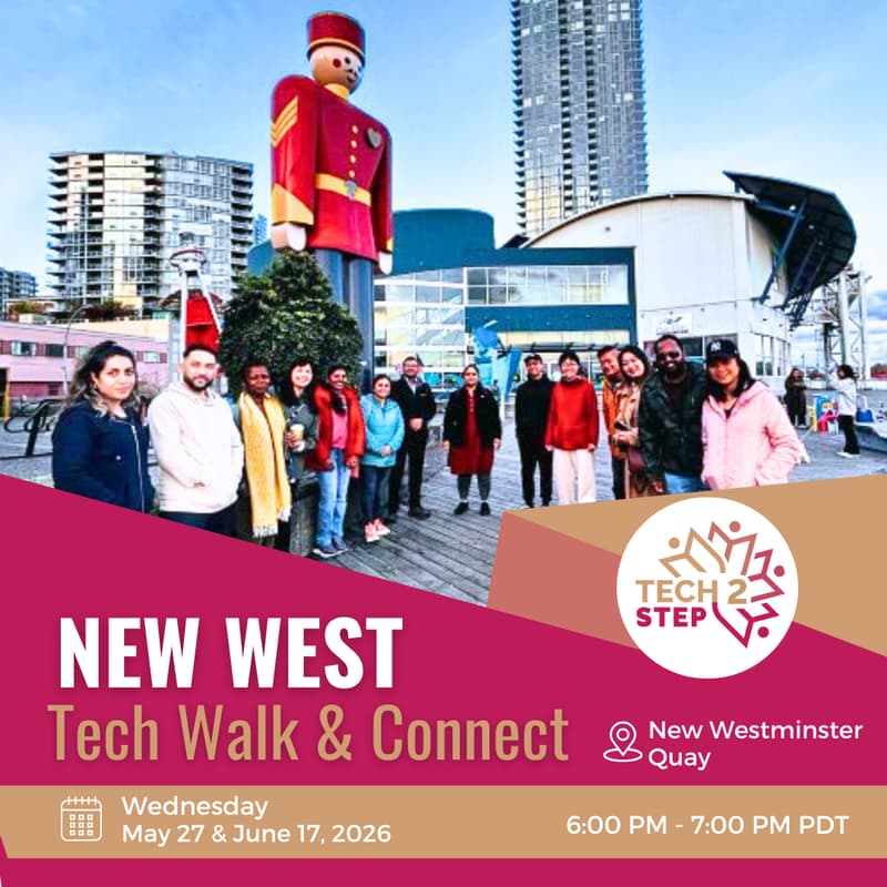Cover Image for Tech2Step Walk & Connect - New Westminster