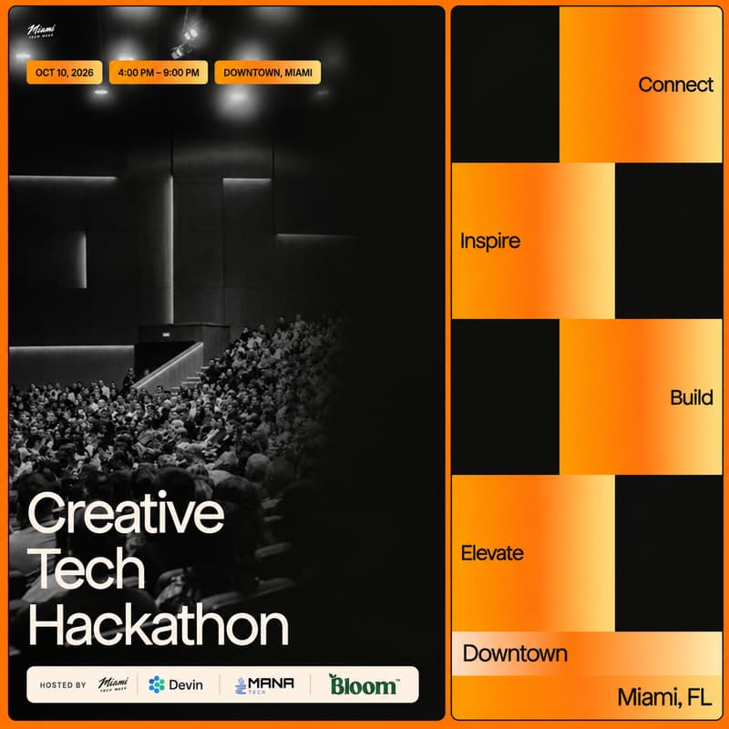Cover Image for Creative Tech Buildathon | Hack Week x Mana Tech