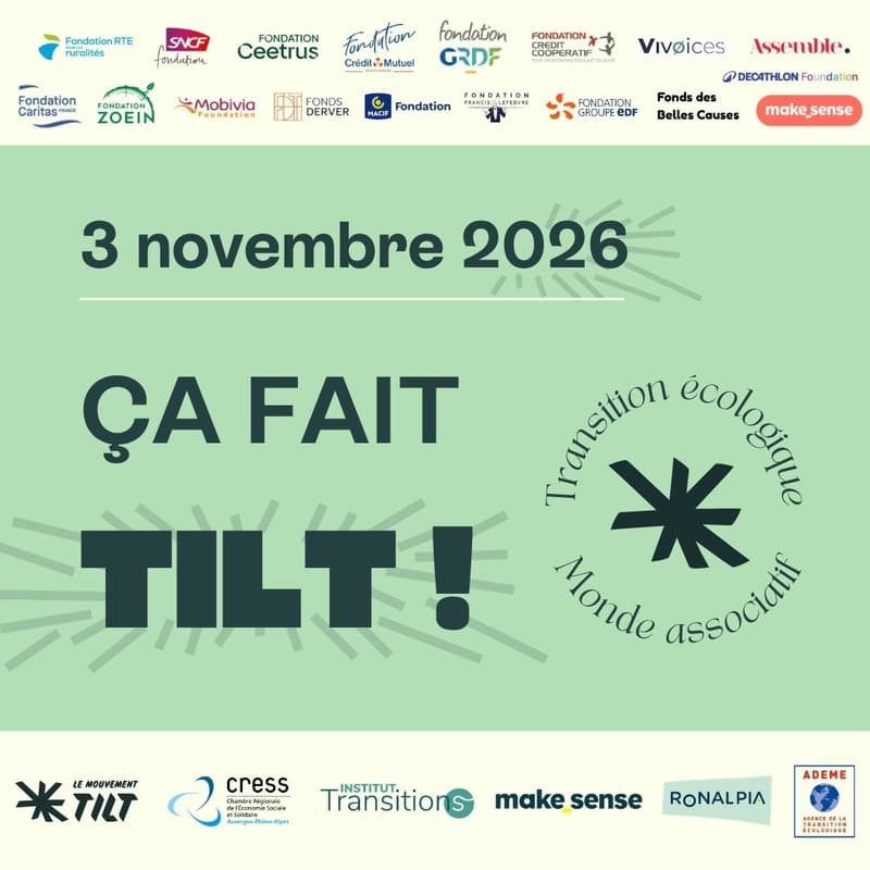 Cover Image for "Ça fait Tilt" ! La journée dédiée à la transition écologique des associations