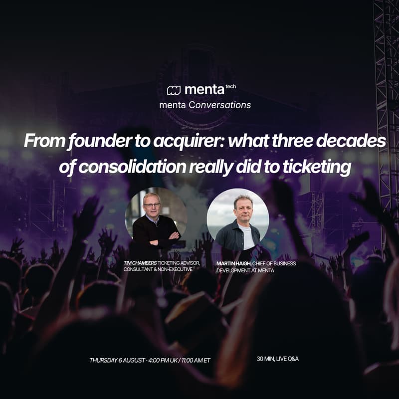Cover Image for From founder to acquirer: what three decades of consolidation really did to ticketing