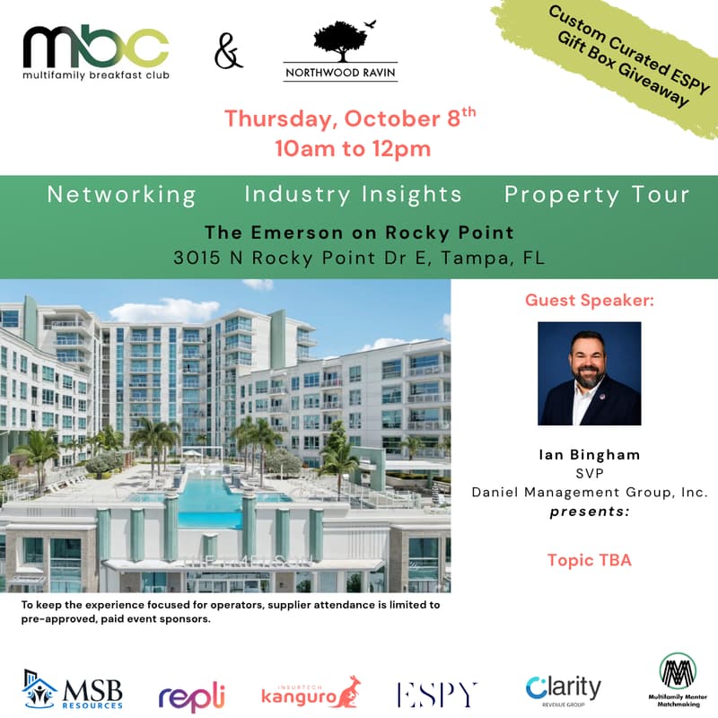 Cover Image for Multifamily Breakfast Club: Tampa (with Ian Bingham)