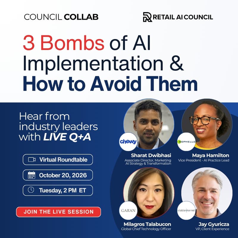Cover Image for Council Collab: The 3 Bombs in AI Implementation and How to Avoid Them