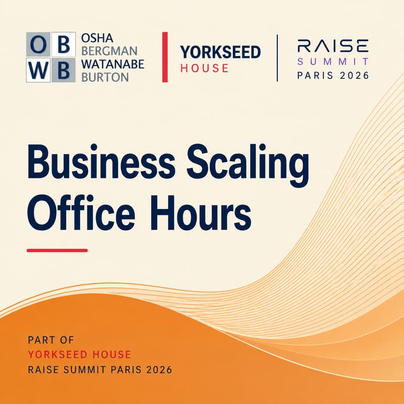 Cover Image for Business Scaling Office Hours with Malin Nordby - Yorkseed House