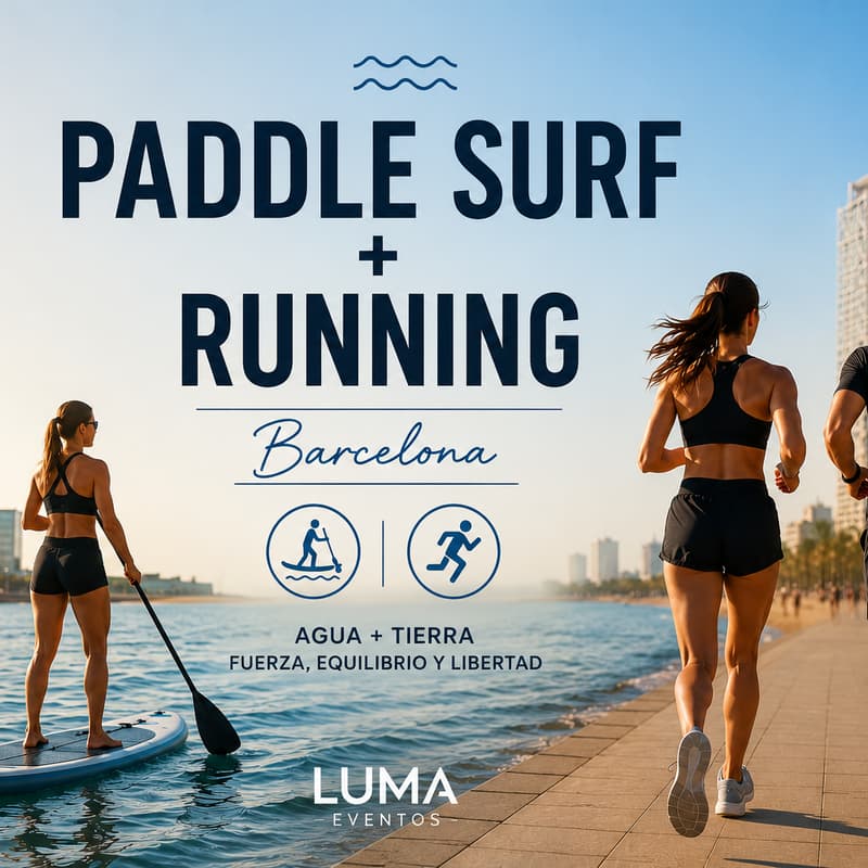 Cover Image for Runing + Paddlet Surf