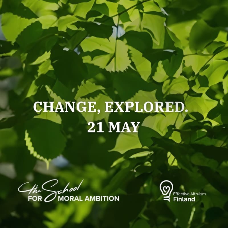 Cover Image for Change, explored – Conversations on creating impact