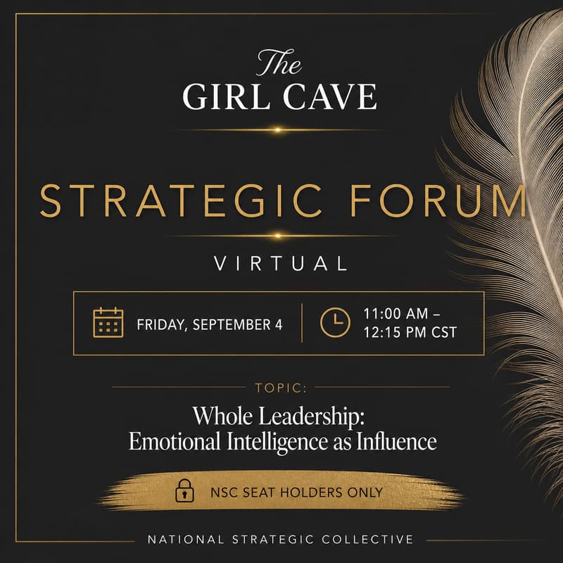 Cover Image for National Strategic Forum: Q4 Topic Whole Leadership - Emotional Intelligence as Influence