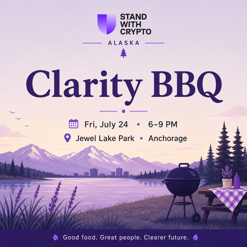 Cover Image for Clarity BBQ - Stand With Crypto Alaska