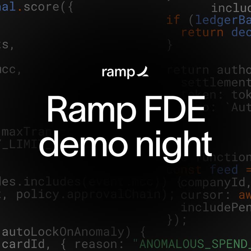 Cover Image for Ramp FDE Demo Night