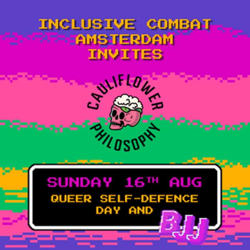 Cover Image for Inclusive Combat Invites Cauliflower Philosophy: QUEER SELF-DEFENCE DAY + BJJ
