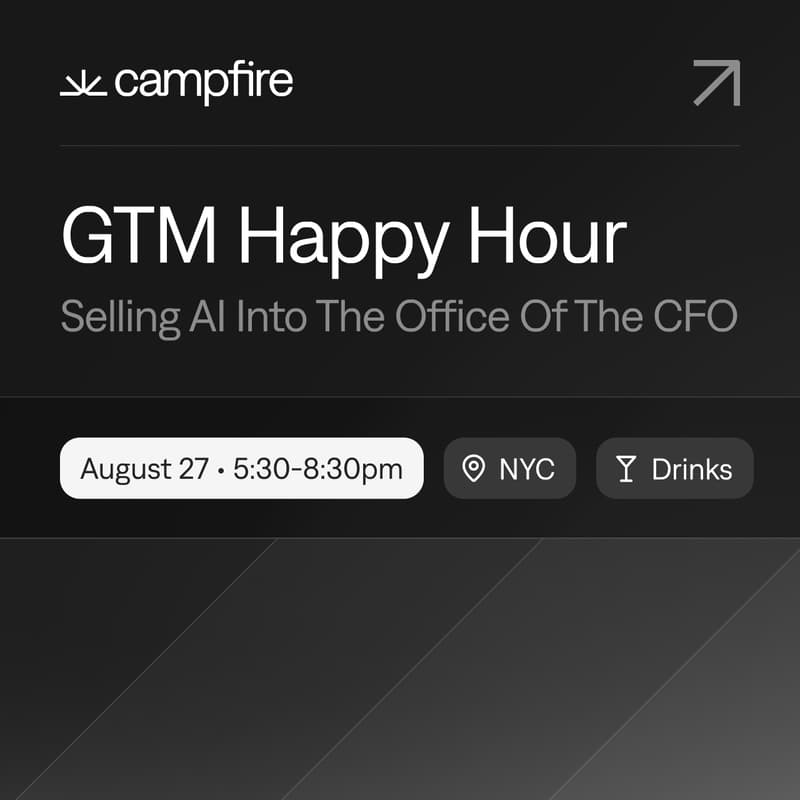 Cover Image for Campfire GTM Happy Hour: Meet the Team!