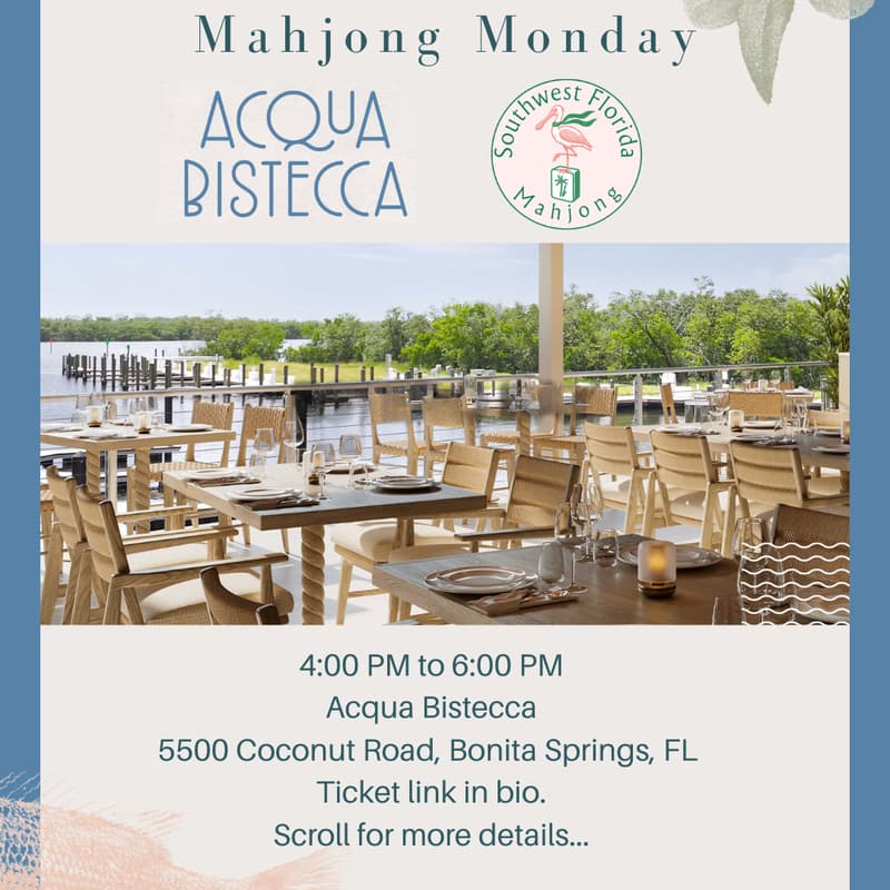 Cover Image for Aqua Bistecca Mahjong Monday