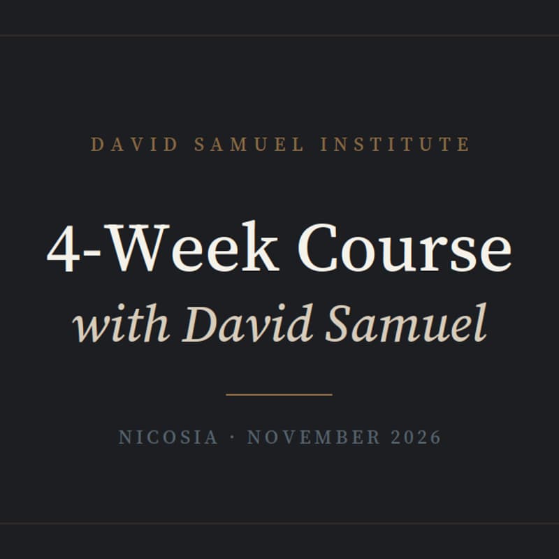 Cover Image for 4-Week Course with David Samuel