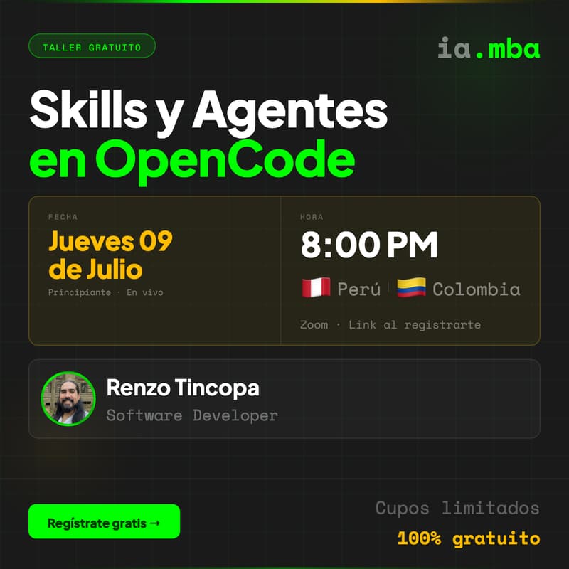 Cover Image for Skills y Agentes en OpenCode