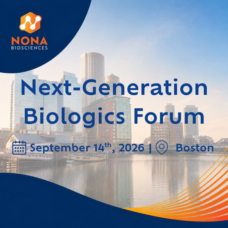 Cover Image for Nona Biosciences Next-Generation Biologics Forum