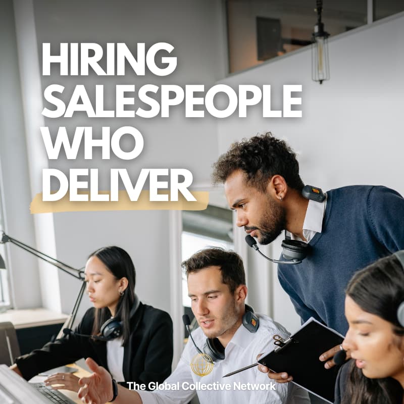 Cover Image for Hiring Salespeople Who Deliver: The Science of Selection & Retention
