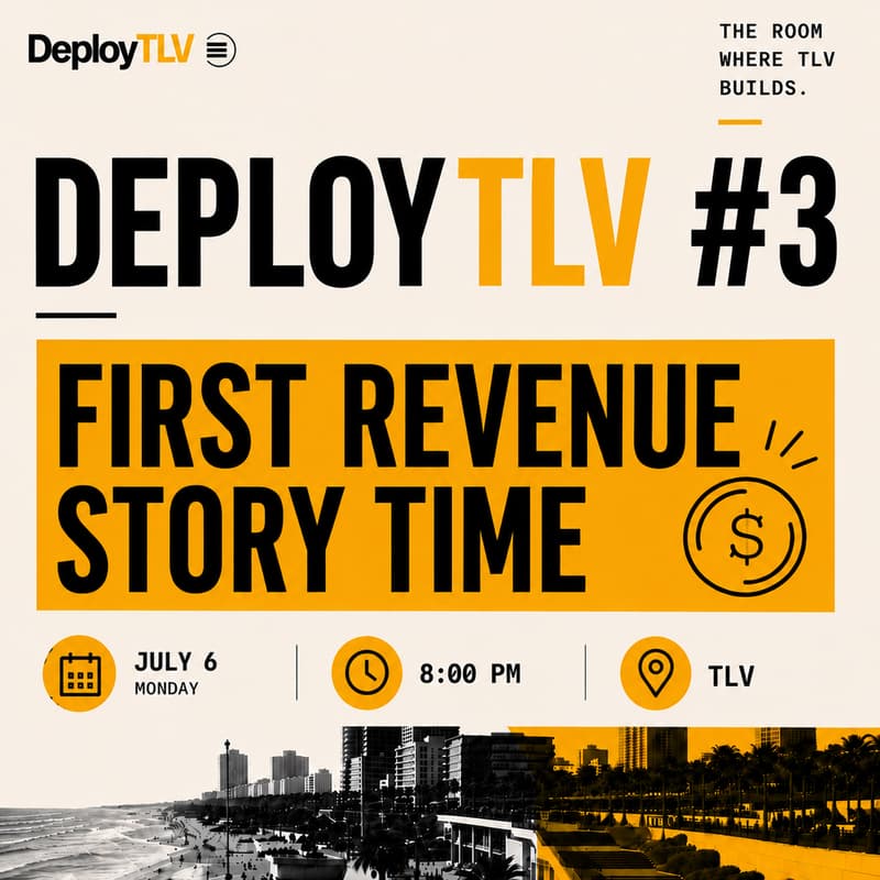 Cover Image for Deploy #3 by DeployTLV