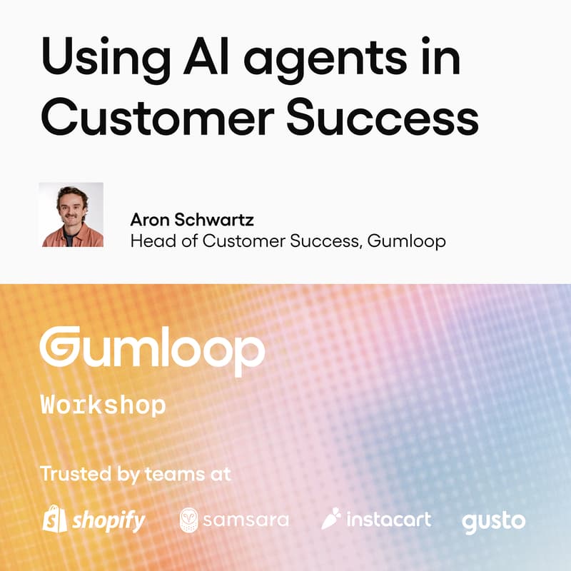 Cover Image for Using AI agents for Customer Sucess