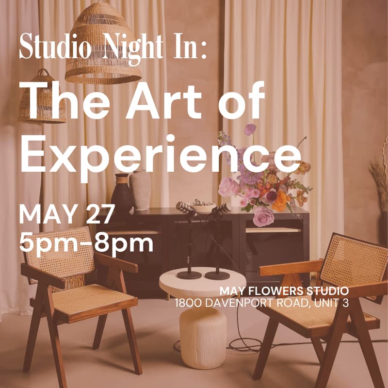 Cover Image for Studio Night In: The Art of Experience