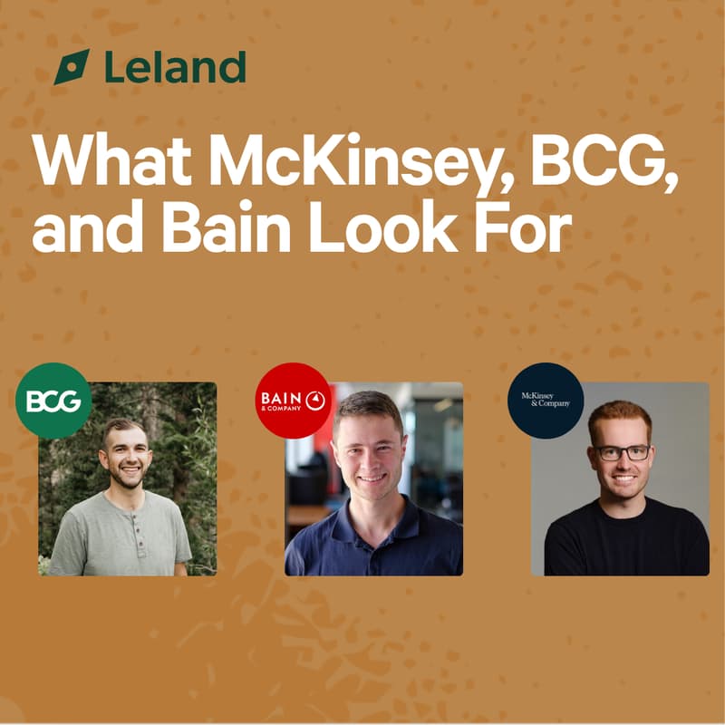 Cover Image for What McKinsey, BCG, and Bain Look For