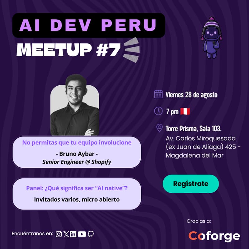 Cover Image for Meetup #7 (AI Dev Peru)
