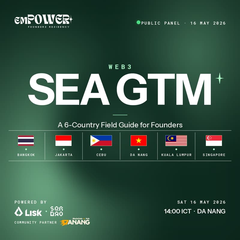 EMpower Founders Residency: Web3 SEA GTM