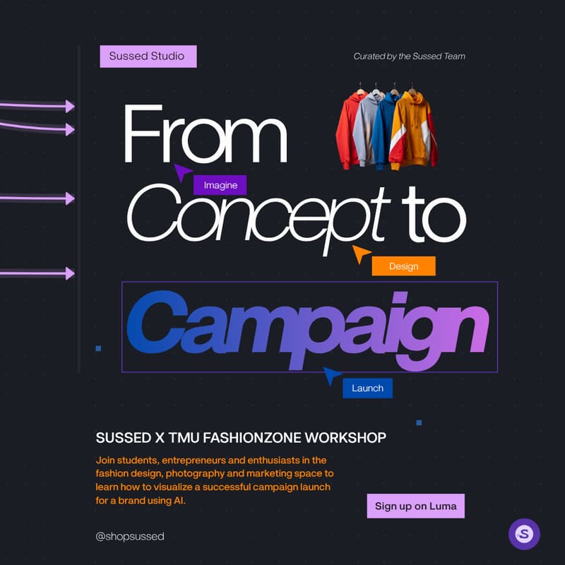 Cover Image for From Concept to Campaign hosted by Sussed