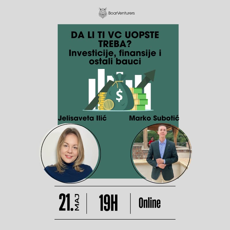 Cover Image for Da li ti VC uopste treba - Investicije, finansije i ostali bauci