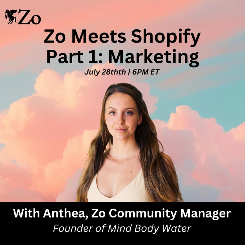 Cover Image for Zo Meets Shopify Part 1: Marketing