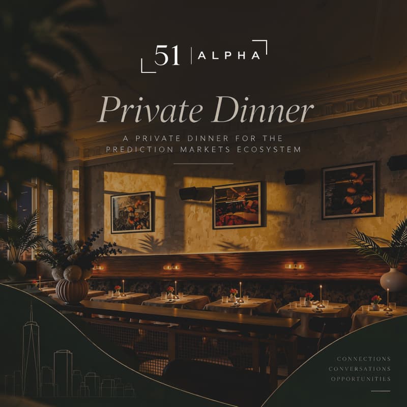 Cover Image for The 51 Alpha Private Dinner | Oct 5th, Nomad, NYC