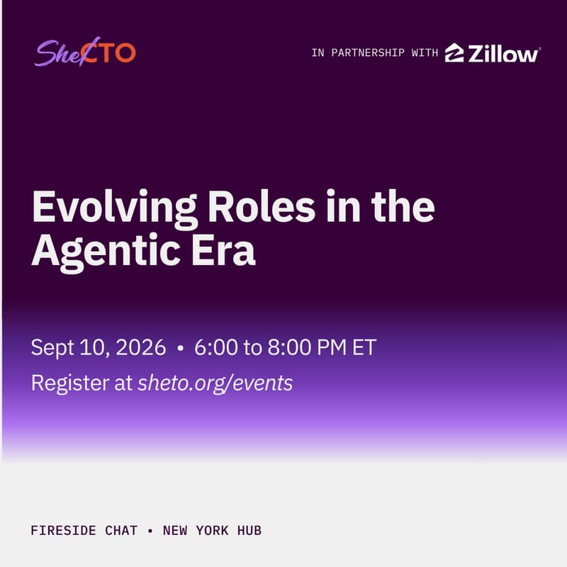 Cover Image for SheTO NYC Hub | Evolving Roles in the Agentic Era