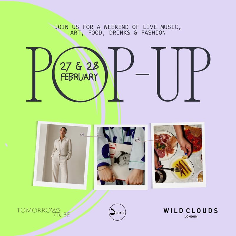 Cover Image for The Wild Clouds & Tomorrow's Tribe spring pop-up