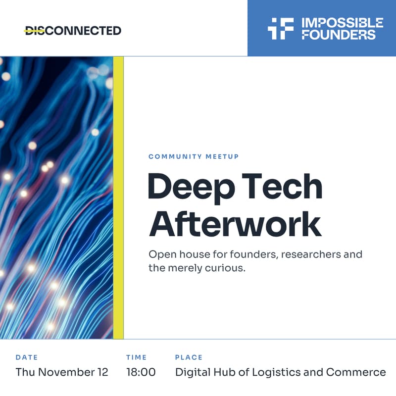 Cover Image for Deep Tech Afterwork #3 - Advanced Manufacturing