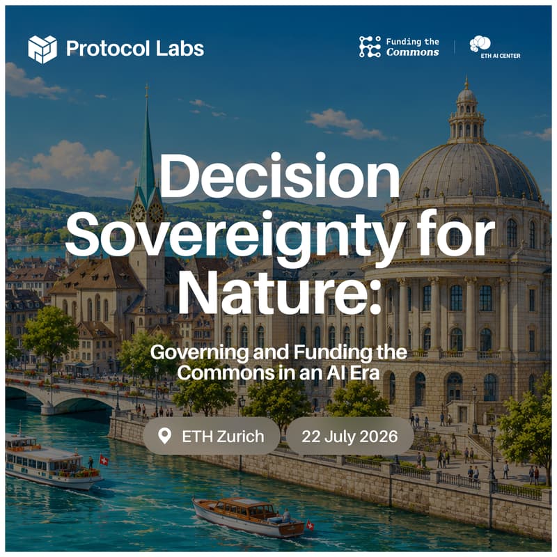 Cover Image for AI4PG Workshop: Decision Sovereignty for Nature, Governing and Funding the Commons in an AI Era