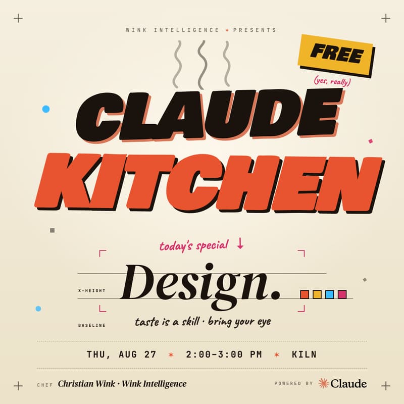 Cover Image for Claude Kitchen - DESIGN
