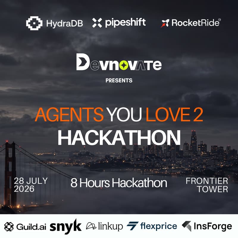 Cover Image for Agents You Love 2 Hackathon - Open Registration
