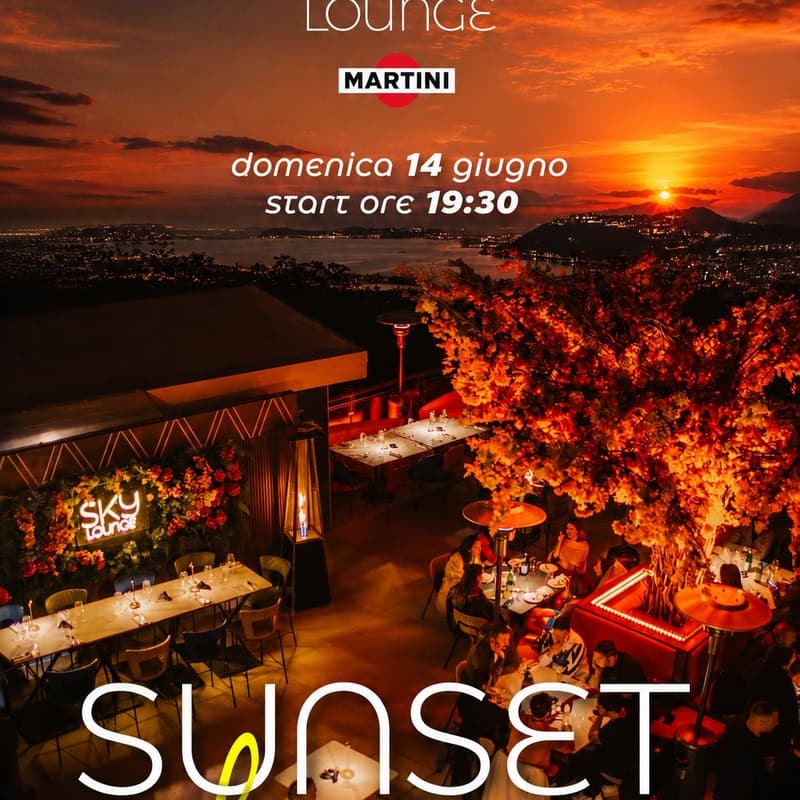 Cover Image for Sunset🩷Lovers@Sky Lounge Martini