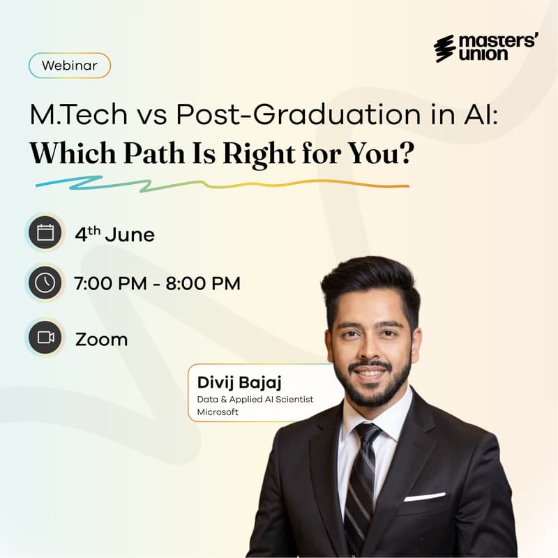 Cover Image for M.Tech vs Post-Graduation in AI: Which Path Is Right for You?