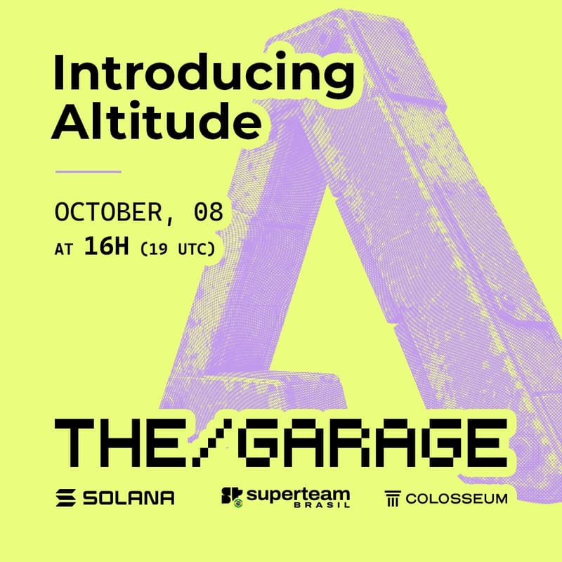 Cover Image for the/Garage invites Altitude | The global operating account for startups