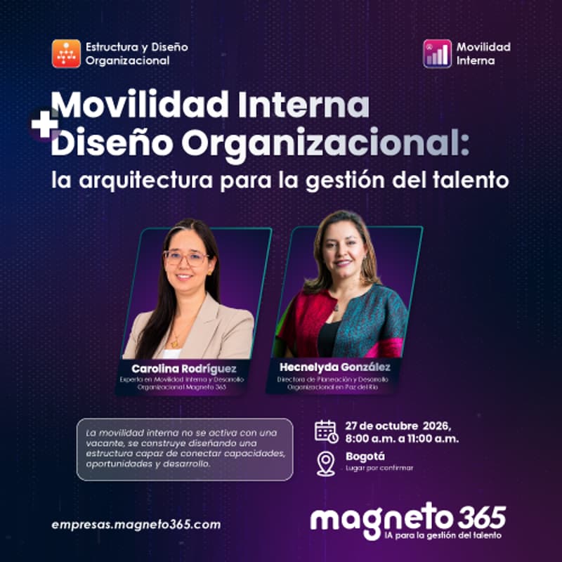 Cover Image for Bogotá: Movilidad Interna + Desarrollo Organizacional: la arquitectura para la gestión del talento
